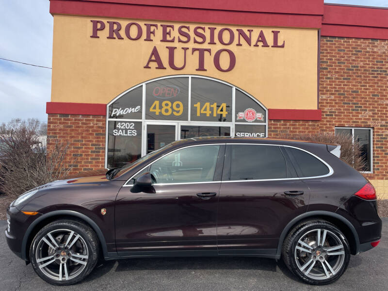 2014 Porsche Cayenne for sale at Professional Auto Sales & Service in Fort Wayne IN