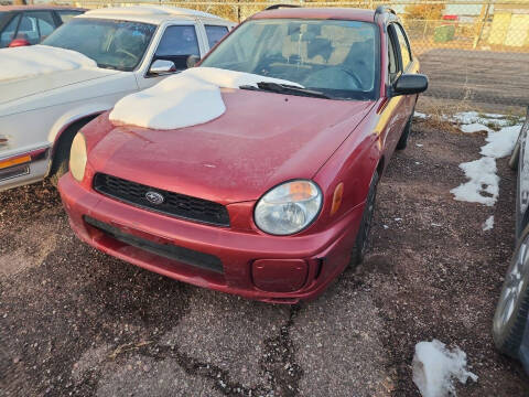 2003 Subaru Impreza for sale at PYRAMID MOTORS - Fountain Lot in Fountain CO