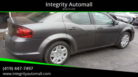 2014 Dodge Avenger for sale at Integrity Automall in Tiffin OH