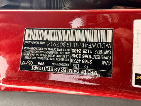 2017 Mercedes-Benz C-Class