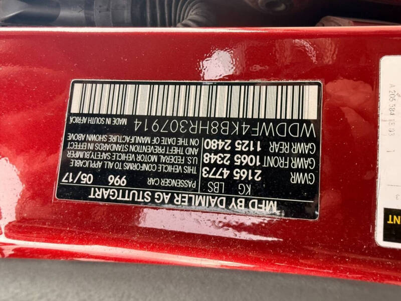 2017 Mercedes-Benz C-Class