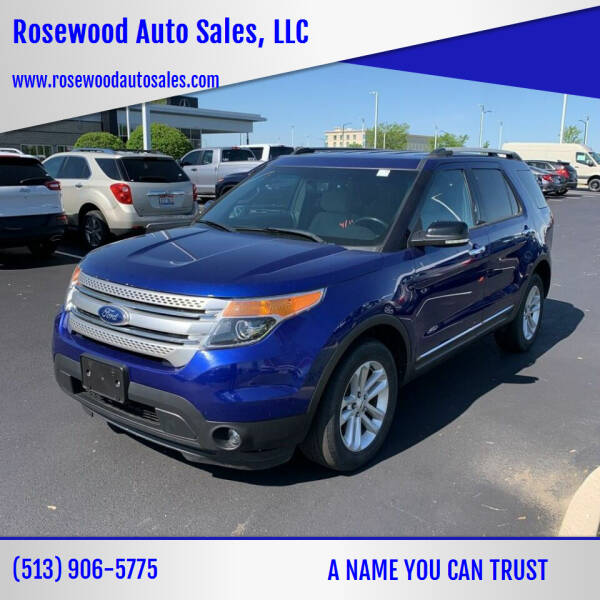 2013 Ford Explorer for sale at Rosewood Auto Sales, LLC in Hamilton OH