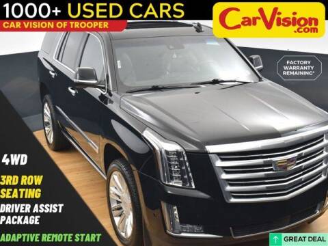 2018 Cadillac Escalade for sale at Car Vision of Trooper in Norristown PA