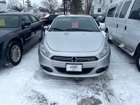 2013 Dodge Dart for sale at Nelson's Straightline Auto - 23923 Burrows Rd in Independence WI