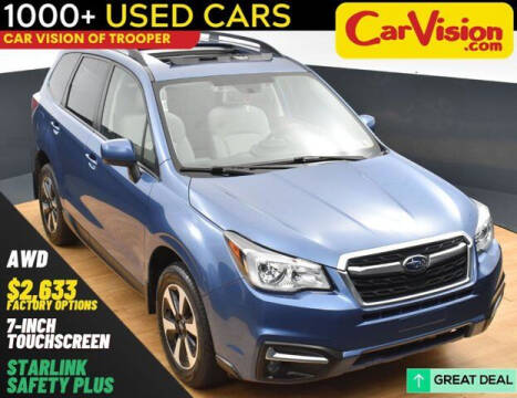 2018 Subaru Forester for sale at Car Vision of Trooper in Norristown PA