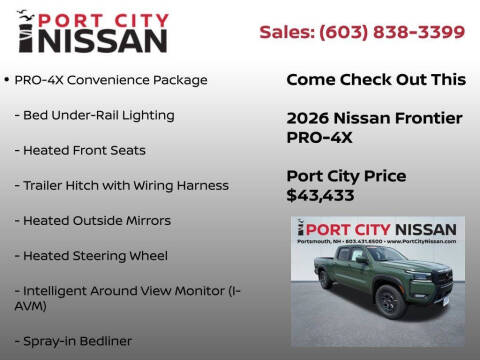 2026 Nissan Frontier PRO-4X