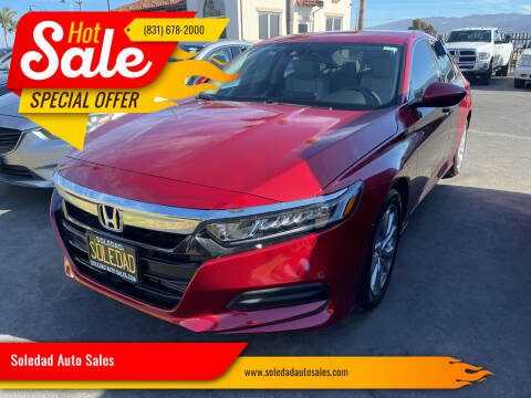 2020 Honda Accord for sale at Soledad Auto Sales in Soledad CA
