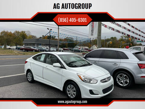 2016 Hyundai Accent for sale at AG AUTOGROUP in Vineland NJ
