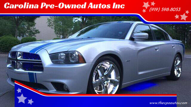 2012 Dodge Charger for sale at Carolina Pre-Owned Autos Inc in Durham NC
