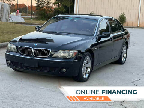 2006 BMW 7 Series for sale at Two Brothers Auto Sales in Loganville GA