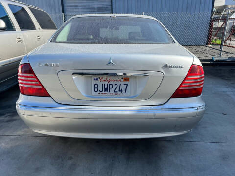 2004 Mercedes-Benz S-Class for sale at Goleta Motors in Goleta CA