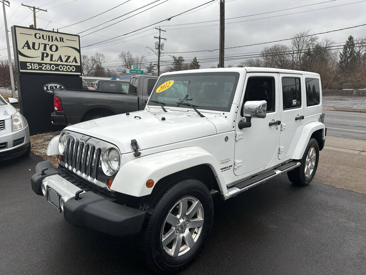 2012 Jeep Wrangler Unlimited for sale at Gujjar Auto Plaza Inc in Schenectady, NY