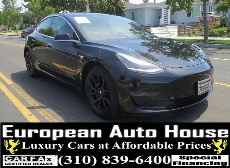 2019 Tesla Model 3 for sale at European Auto House in Los Angeles CA