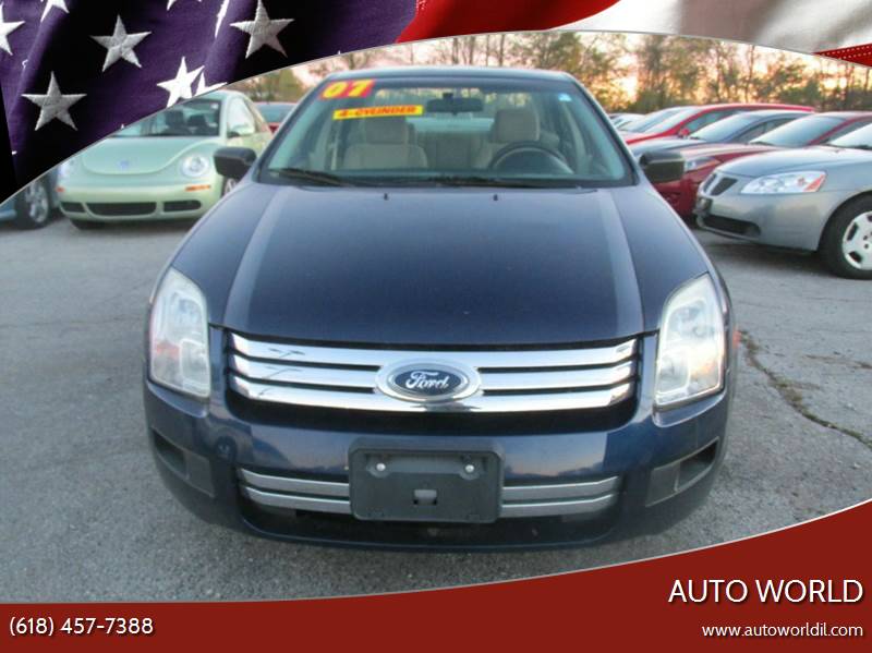 2007 Ford Fusion for sale at Auto World in Carbondale IL
