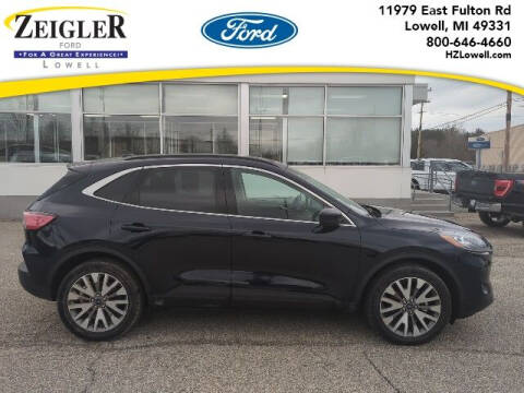 2021 Ford Escape Hybrid for sale at Zeigler Ford of Plainwell- Jeff Bishop - Zeigler Ford of Lowell in Lowell MI