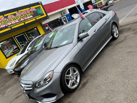 2014 Mercedes-Benz E-Class for sale at Once and Done Motorsports in Chico CA