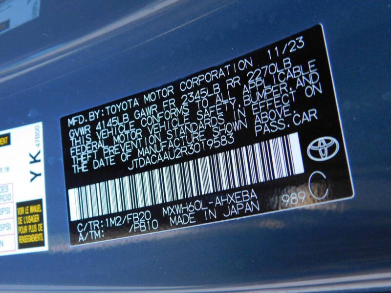 2024 Toyota Prius LE