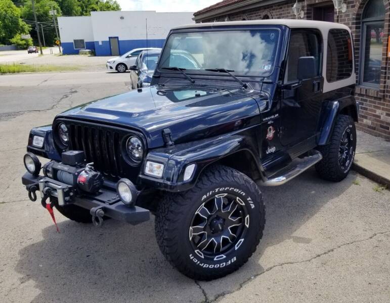 2001 Jeep Wrangler for sale at SUPERIOR MOTORSPORT INC. in New Castle PA