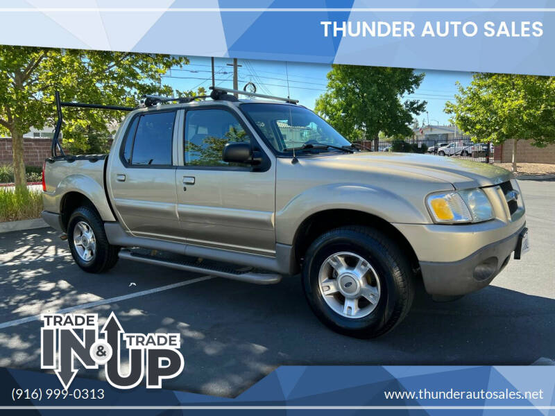 2003 Ford Explorer Sport Trac for sale at Thunder Auto Sales in Sacramento CA