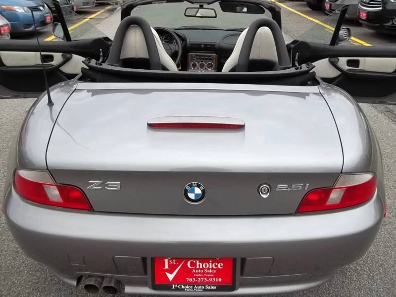 2001 BMW Z3 2.5i
