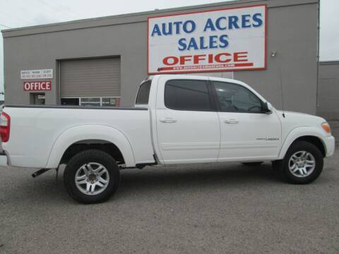 2006 Toyota Tundra for sale at Auto Acres in Billings MT