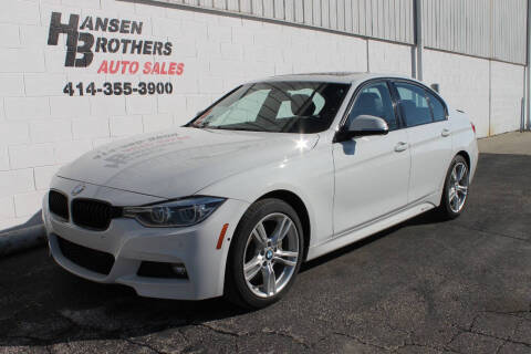 2017 BMW 3 Series for sale at HANSEN BROTHERS AUTO SALES in Milwaukee WI