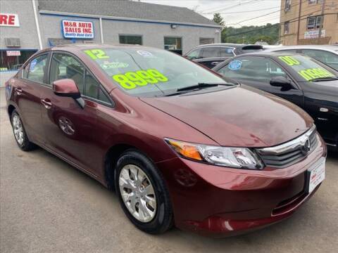2012 Honda Civic for sale at M & R Auto Sales INC. in North Plainfield NJ