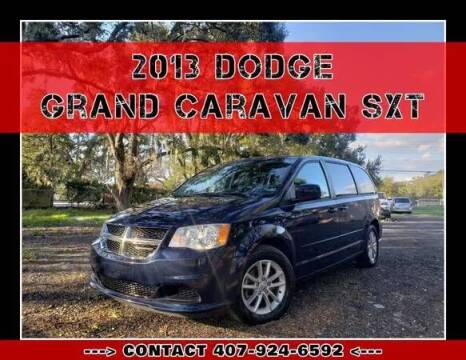 2013 Dodge Grand Caravan for sale at AFFORDABLE ONE LLC in Orlando FL