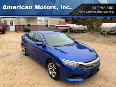 2018 Honda Civic for sale at American Motors, Inc. in Farmington MN