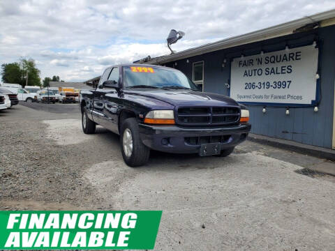 1998 Dodge Dakota for sale at Fair 'N Square Auto Sales, LLC in Auburn WA