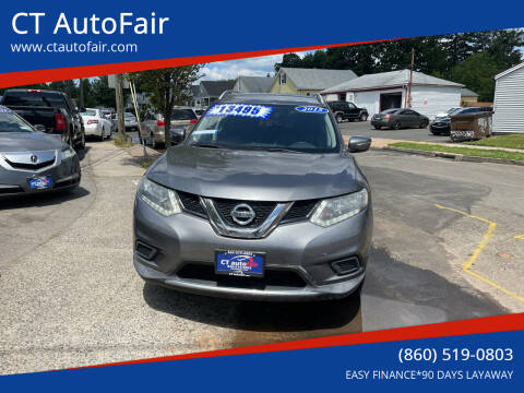 2015 Nissan Rogue for sale at CT AutoFair in West Hartford CT