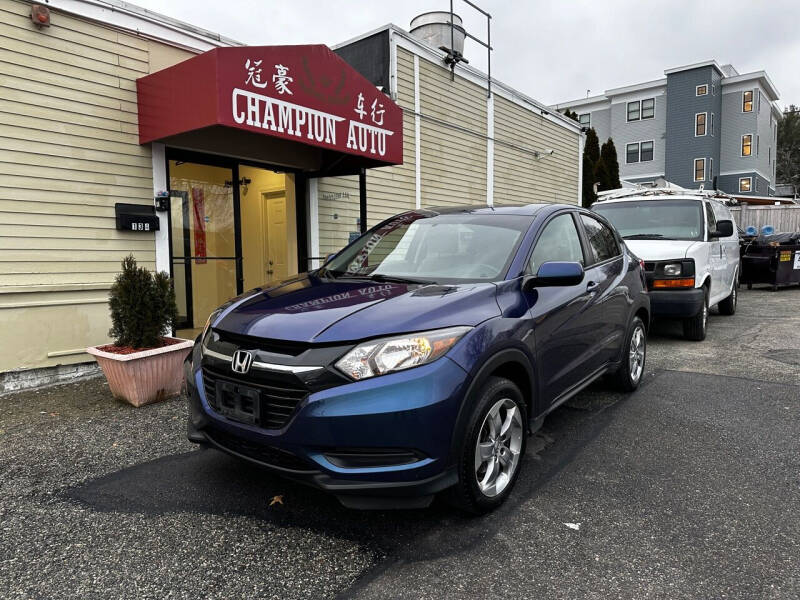 2017 Honda HR-V for sale at Champion Auto LLC in Quincy MA