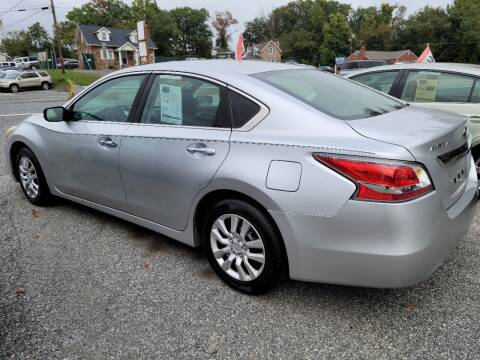 2014 Nissan Altima for sale at JAY'S AUTO SALES in Joppa MD