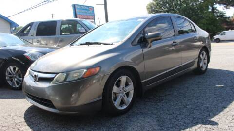 2008 Honda Civic for sale at NORCROSS MOTORSPORTS in Norcross GA