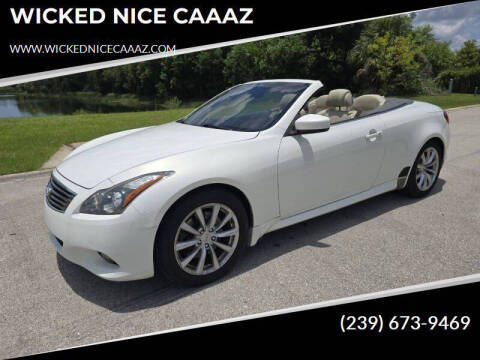 2013 Infiniti G37 Convertible