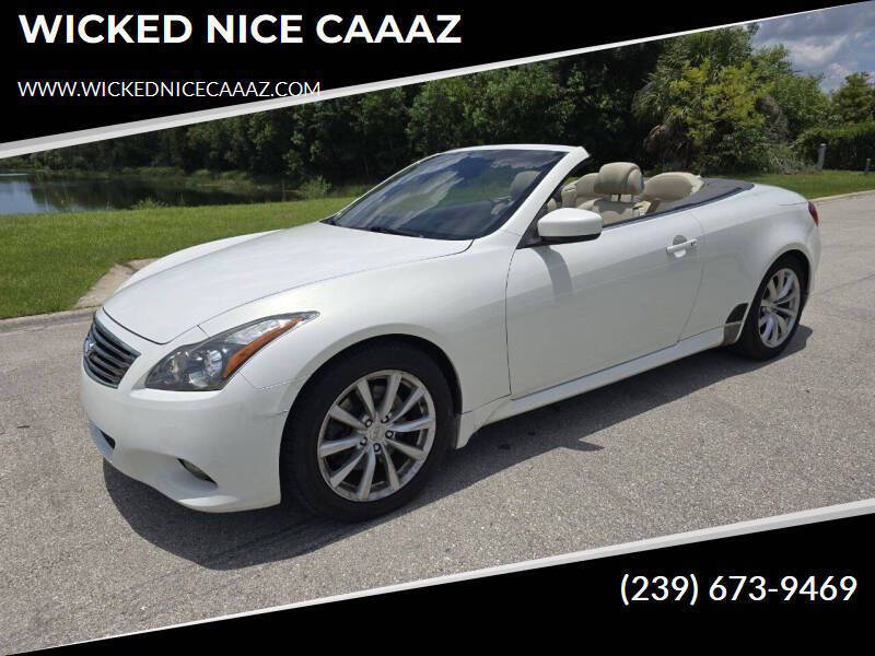 2013 INFINITI G Convertible 37 Sport's photo