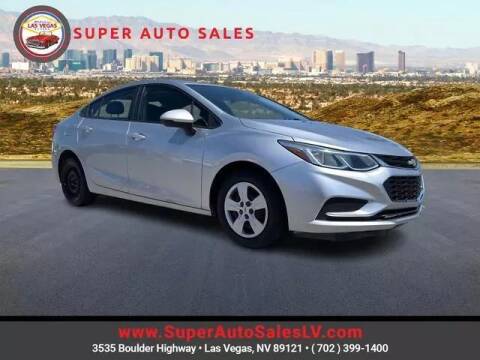 2018 Chevrolet Cruze for sale at Super Auto Sales in Las Vegas NV