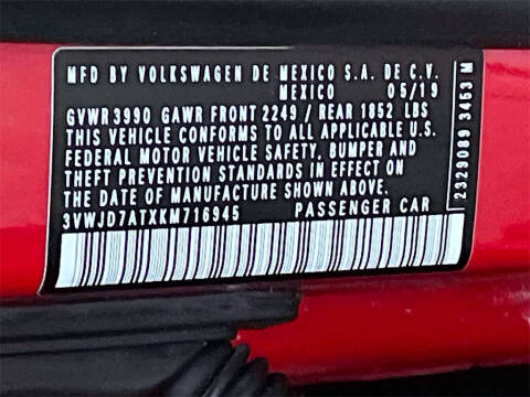 2019 Volkswagen Beetle 2.0T SE