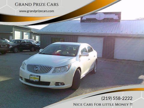 2011 Buick LaCrosse for sale at Grand Prize Cars in Cedar Lake IN