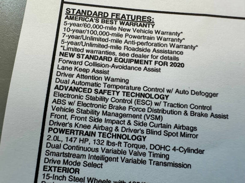 2020 Hyundai Elantra