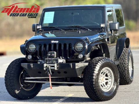 2015 Jeep Wrangler for sale at Atlanta Used Car Sales in Lilburn GA