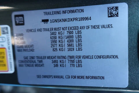 2023 Chevrolet Tahoe LT