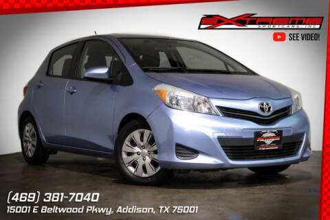 2013 Toyota Yaris for sale at EXTREME SPORTCARS INC in Addison TX