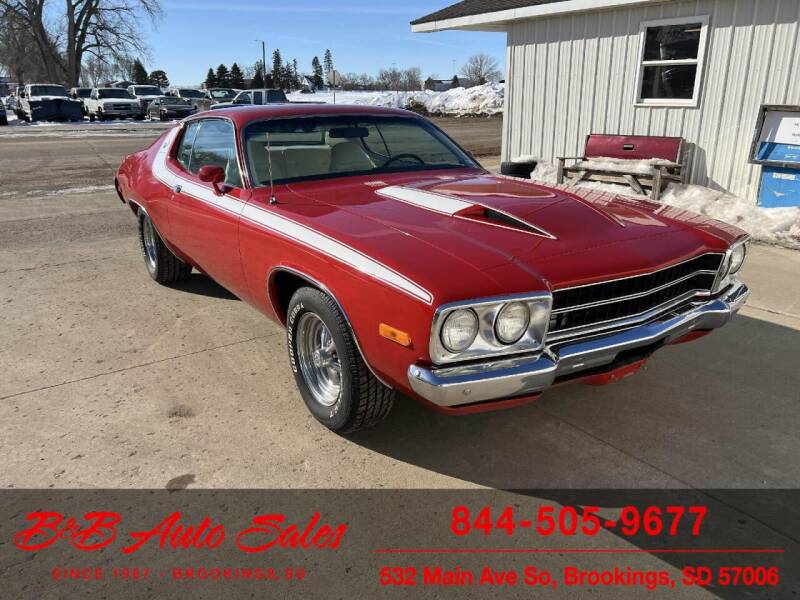 1973 Plymouth Roadrunner for sale at B & B Auto Sales in Brookings SD