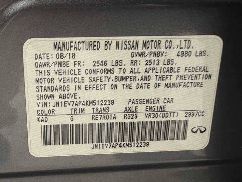 2019 Infiniti Q50 3.0T Sport