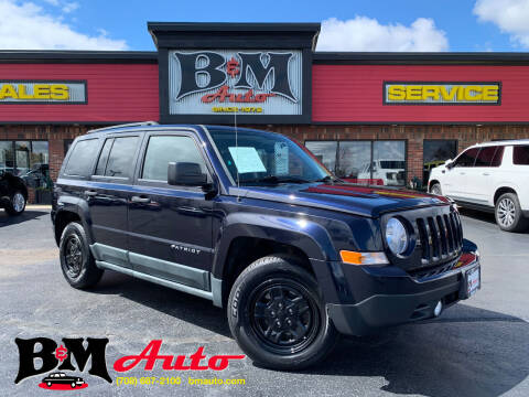 2011 Jeep Patriot for sale at B & M Auto Sales Inc. in Oak Forest IL