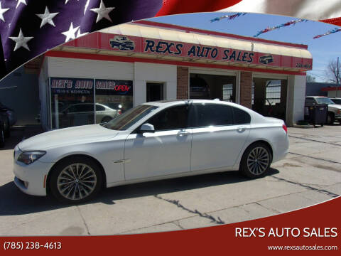 2011 BMW 7 Series for sale at Rex's Auto Sales in Junction City KS