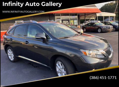 2010 Lexus RX 350 for sale at Infinity Auto Gallery in Daytona Beach FL