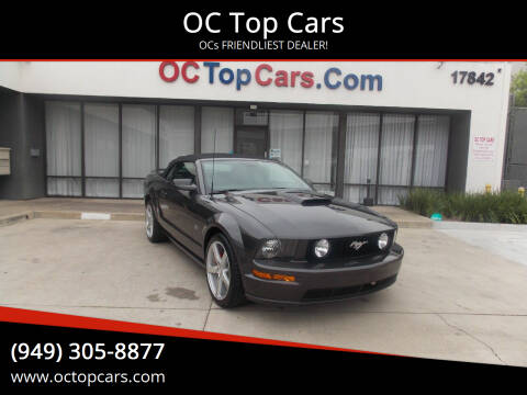2007 Ford Mustang for sale at OC Top Cars in Irvine CA