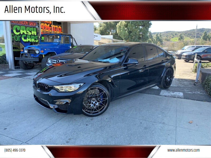 2018 BMW M3 for sale at Allen Motors, Inc. in Thousand Oaks CA